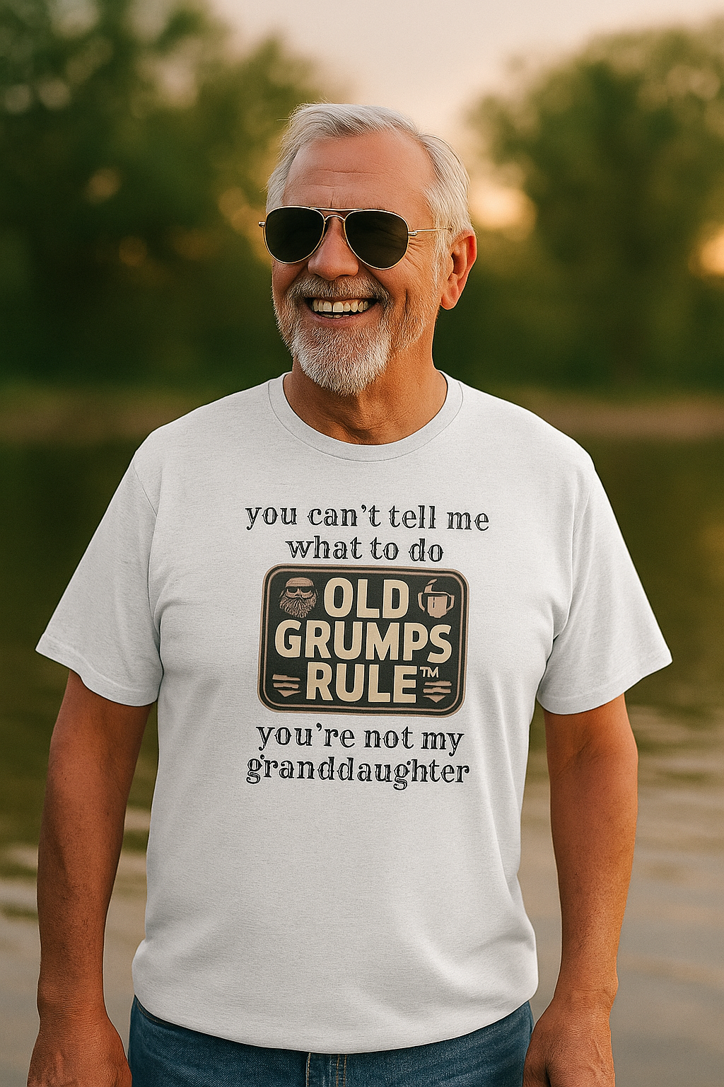 OLD GRUMPS RULE™ – You Can’t Tell Me What To Do Tee